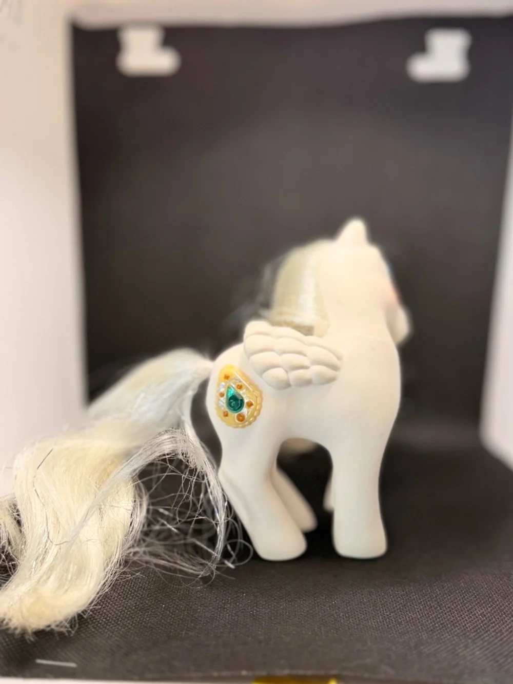 Vintage Hasbro G1 My Little Pony Princess Tiffany White Pegasus 1987